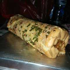 A picture of Bolgul abon putih telur.