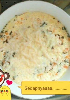Foto resep Mpasi nasi tim tofu kangkung (11m+)