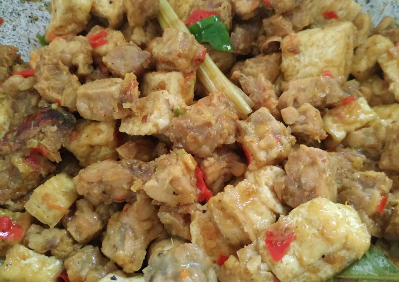 Sambel goreng tempe