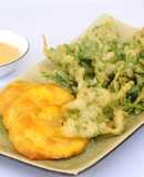 Tempura - rau củ chiên giòn