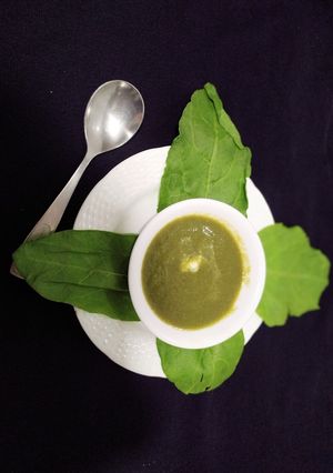 પાલક સુપ રેસીપી મુખ્ય ફોટો
