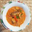 Gulai kepayang (keluwek) & ikan tapau (asap)