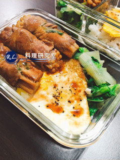 【一鍋到底】金針豬肉捲便當 的食譜成品照片