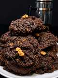 Cookies de muesli crunchy de chocolate