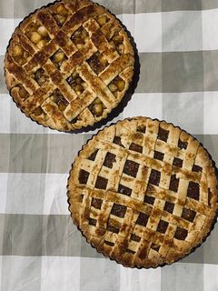 صورة لوصفة فطيرة التفاح 🍎
