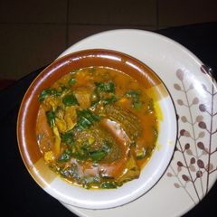 A picture of Swagger oha soup.