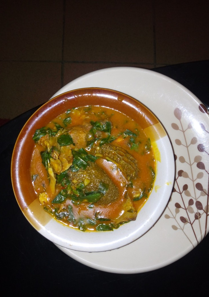 A picture of Swagger oha soup.