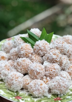 Foto resep Klepon Ubi Kuning Super Kenyal dan Lembut