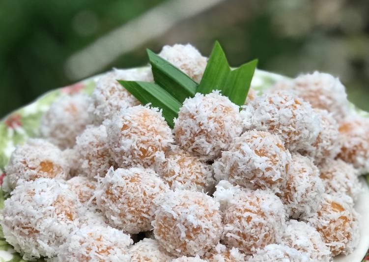 Bagaimana meracik Klepon Ubi Kuning Super Kenyal dan Lembut, Sempurna