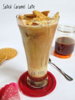 Foto resep Biscuit Salted Caramel Latte