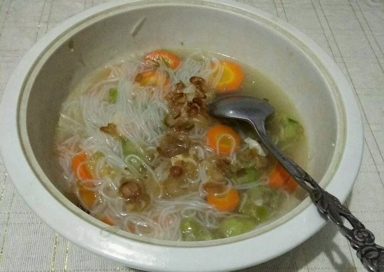 Sayur Bening Gambas / Oyong