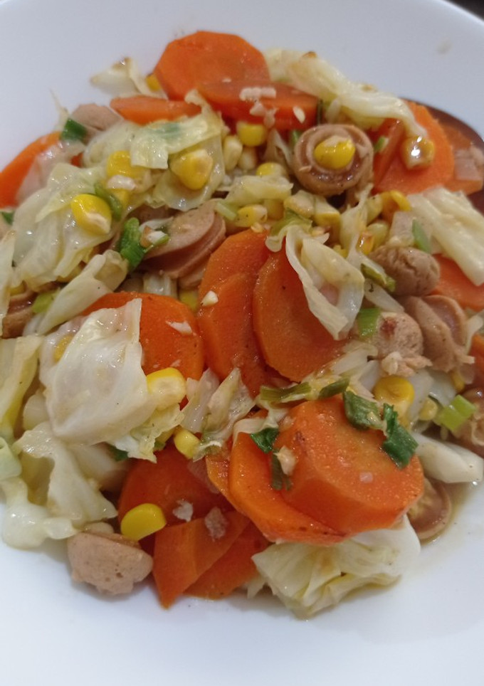 Foto resep Tumis Sayur Kombinasi