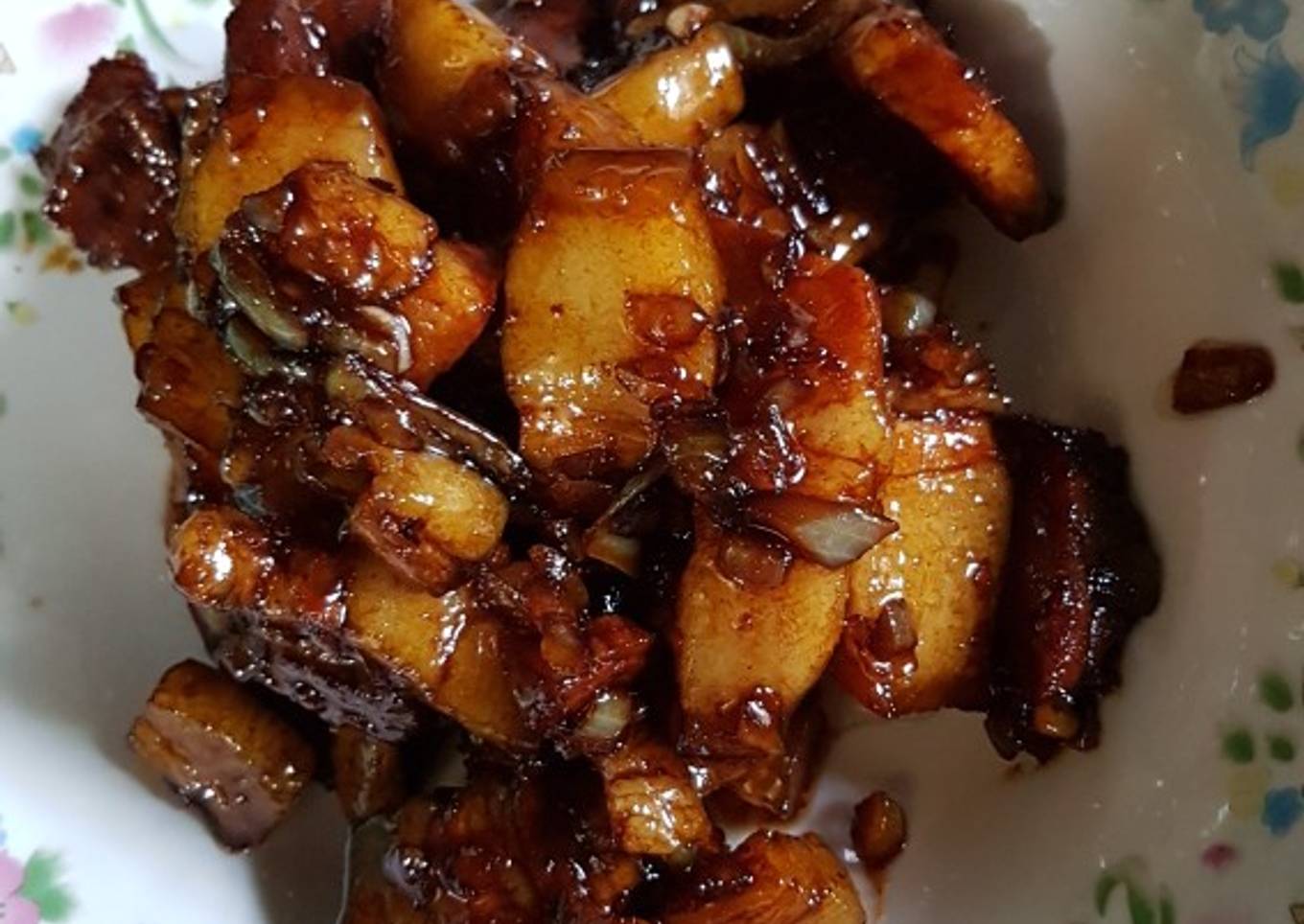 Babi kecap (Non Halal ya)