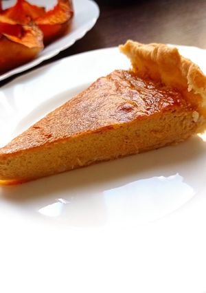 Sütőtök pite🎃 (Pumpkin pie) recept fotója