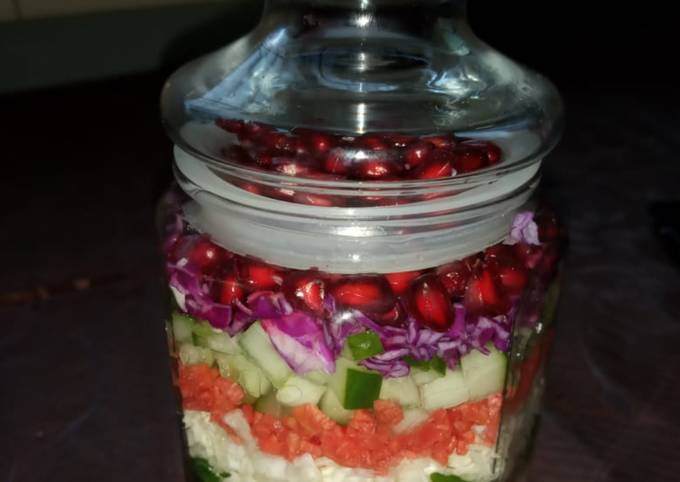 Mason Jar salad