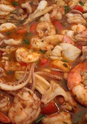 Una foto de Cazuela de mar