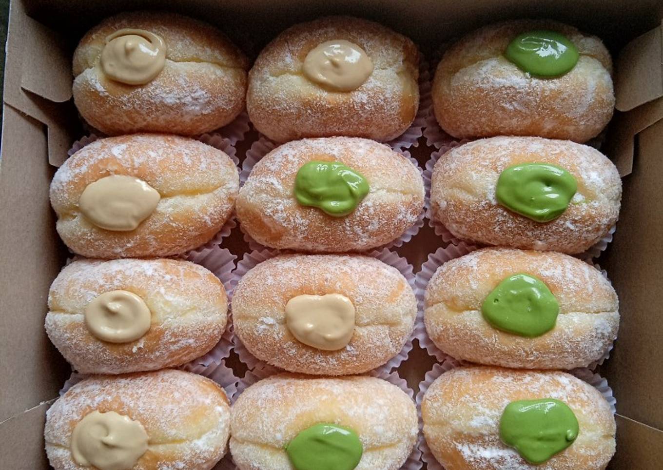 Donat Mini Bomboloni (Tanpa Mixer)