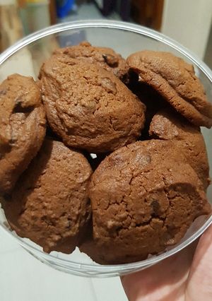 Foto resep Chocochip Brownies Cookies