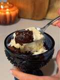 Deep Dish Brown Butter Brownie Pudding