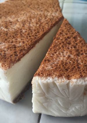 Una foto de Gelatina de coco