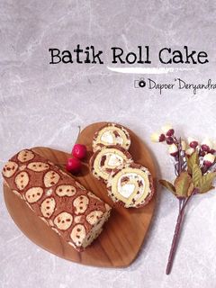 Foto resep Batik Roll Cake