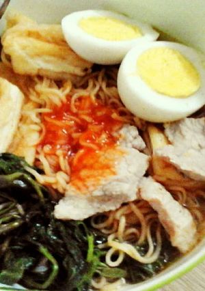 Hình của món Mỳ tôm.