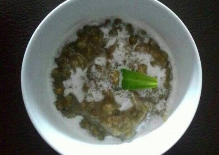 Bubur kacang hijau simple-enak