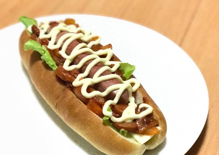 Hot Dog Saos Bolognese