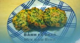 Hình ảnh món Bánh cá basa mix rau bina