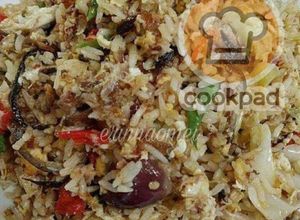 Gambar Nasi Goreng Cili Padi Ikan Tumbuk