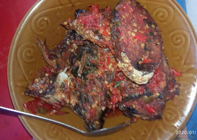 Resep Balado tongkol simple mantul, Bisa Manjain Lidah