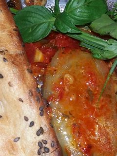 عکسی از دستور دلمه پیاز