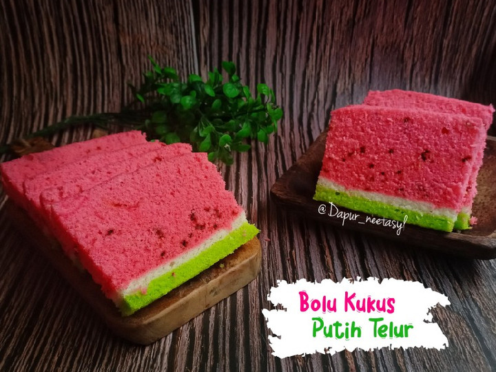 Langkah Mudah untuk Menyiapkan Bolu Kukus putih telur Anti Gagal