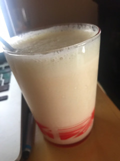 Una foto de Batido de Melocotón