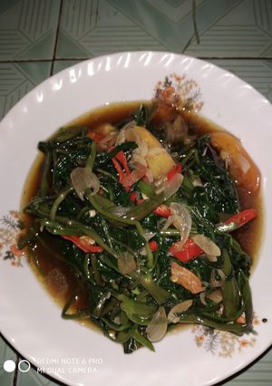 Foto resep Tumis Kangkung ala aq