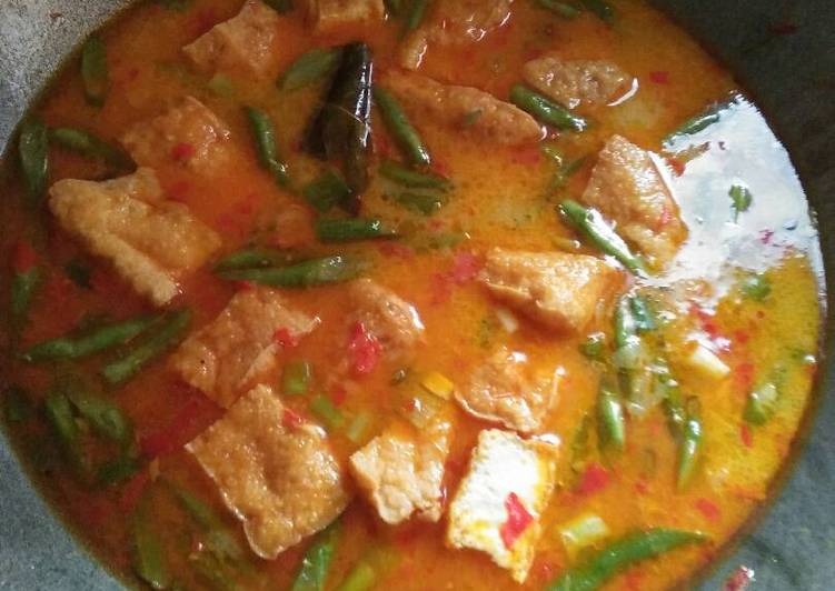 Resep Sayur tahu buncis yang Enak Banget