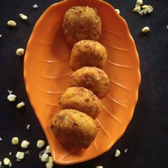 A picture of Corn Kabab.