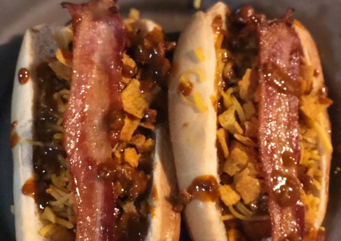 Steps to Make Homemade Super Easy Chili Dogs - Ricette Di Cibo