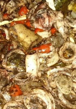 Foto resep Cumi Tumis Hitam