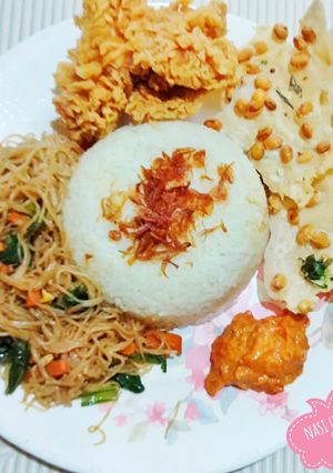 Foto resep Nasi uduk rice cooker simpel