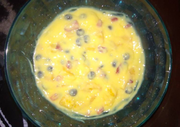 Recipe of Ultimate Fruit salad with vanilla custard