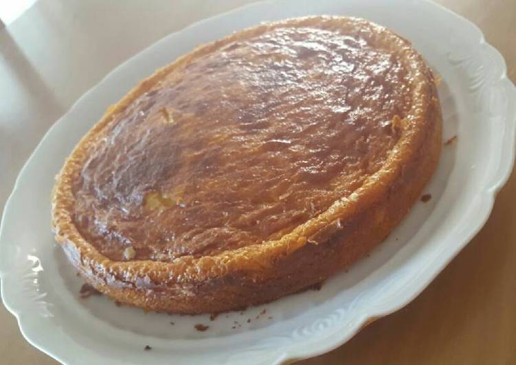 Tarta de queso al horno