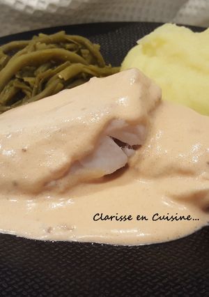 Une photo de Cabillaud sauce coco pimentée