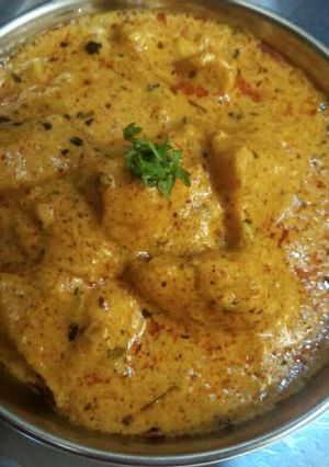 A picture of Paneer Makhani.