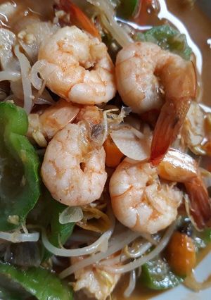 Foto resep Tumis Oyong Udang
