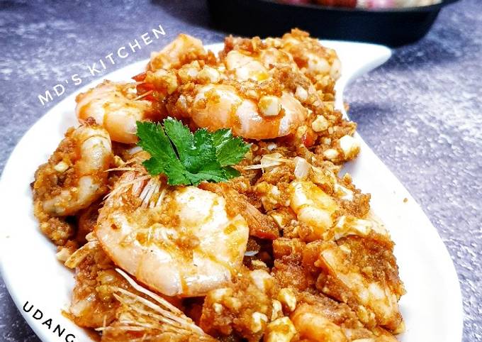 Udang Masak Telur Asin