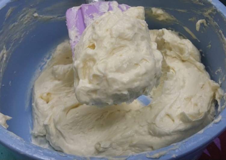 Steps to Prepare Any-night-of-the-week Homemade Buttercream Frosting