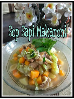 Foto resep Sop Sapi Makaroni