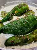 PEPINO🥒de Agua, (Caigua) relleno con Pollo🐤...!