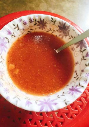 गाजर सूप (gajar soup recipe in Hindi) रेसिपी मुख्य फोटो